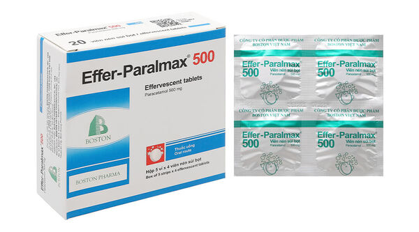 Effer paralmax 500 là thuốc gì? Công dụng, liều dùng như thế nào?