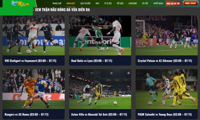 Mitom TV – Cách xem highlight bóng đá hôm nay trên điện thoại nhanh nhất cho fan bận rộn: Tiện, mượt và cực kỳ “ghi điểm”