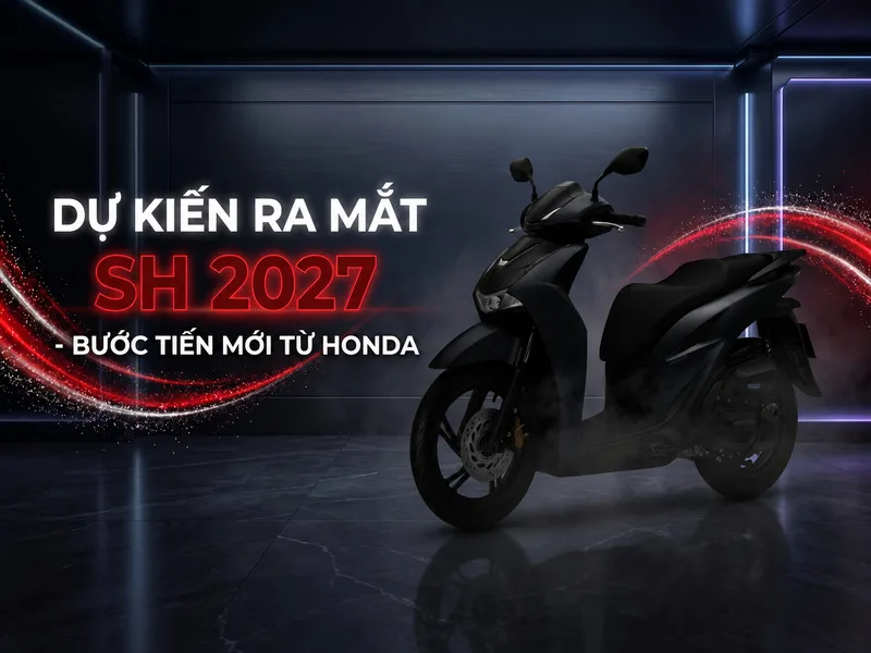 Honda SH 2027 hiện chưa được Honda Việt Nam công bố chính thức