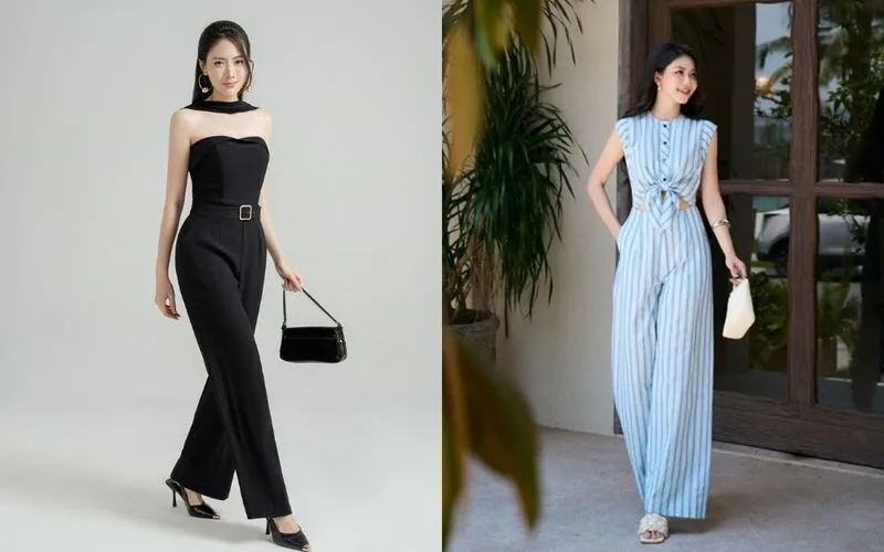 Suit nữ và jumpsuit là outfit đi ăn cưới hiện đại dành cho người không muốn mặc váy