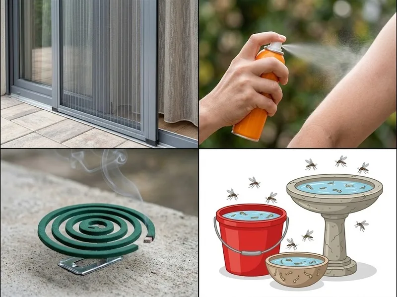 Kiểm tra nước đọng, góc ẩm và lưới cửa định kỳ giúp việc phòng chống muỗi trong nhà đạt hiệu quả bền vững hơn.