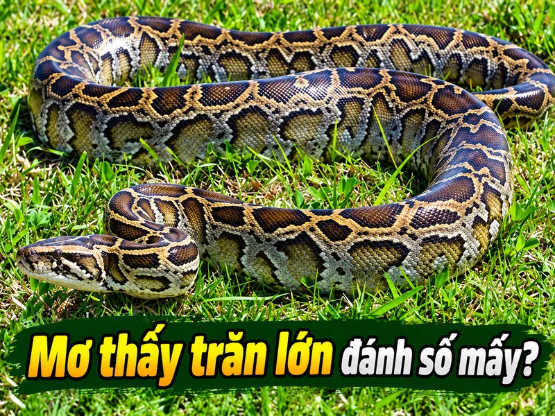 Một số con số dân gian thường được liên hệ với giấc mơ thấy trăn